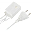 Гирлянда светодиодная сосулька 300л.LED бел,бел.каб 5.64х0.56м+1.5м Е96354