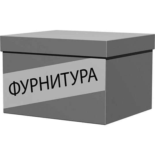 Фурнитура Easy к стеклянной дверке 904308 серебро