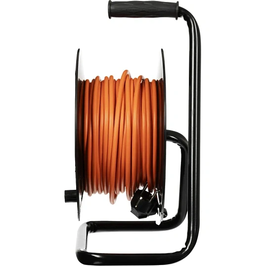 Удлинитель Topfort ПВС 3х1,5кв.мм, 30м на пласт.катушке, 4 роз. с/з, IP44