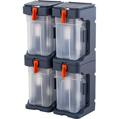 Органайзер (навесные лотки мал.)Blocker Expert 4 шт. серо/оранж.BR395410026