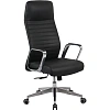 Кресло BN_Hg_EChair-505 TL нат. кожа черный алюминий