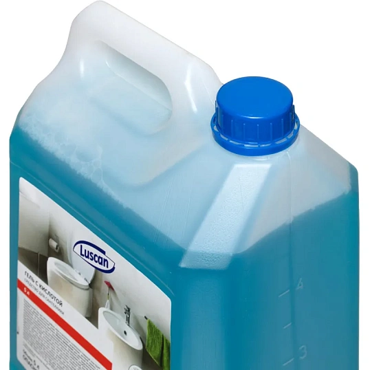 Средство для сантехники Luscan гель с кислотой 5 л