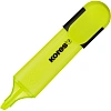 Маркер текстовыделитель Kores BRIGHT LINER PLUS, скош након, 0,5-5 мм, желт