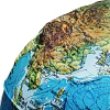 Глобус физико-политический с подсветкой рельефный,210мм