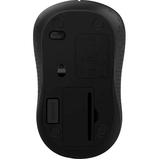 Мышь компьютерная RAPOO беспроводная M20 Silent - черный