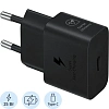 Зарядное устройство сетевое Samsung EP-T2510 25W Type-C  Black+cable