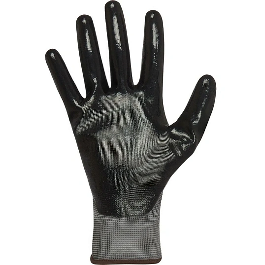 Перчатки защитные TOPFORT НН01 нейлон с нитриловым покрытием р.8