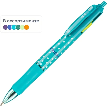 Ручка шариковая автомат. M&G So Many Cats, 4 в 1,0,7мм,масл,асс