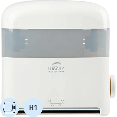 Диспенсер для полотенец рулон Luscan Prof Etalon механический, белый