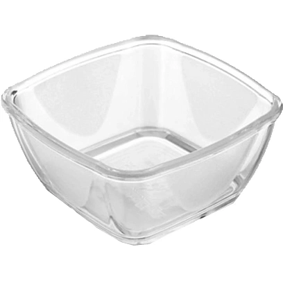 Соусник  50 мл. 50х50 мм. h=30 мм. квадратный, поликарбонат, прозрач 76870
