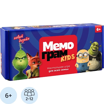 Настольная игра 'Мемограм Kids МГ001-2