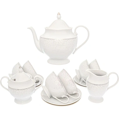 Набор чайный Repast Жемчуг (15 предметов на 6 персон)