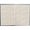 Ежедневник недатированный синий,А5,145х205мм,136л,Ideal 3-122/05