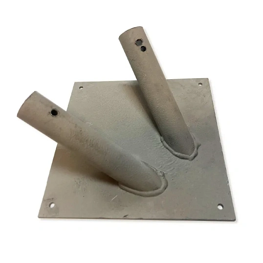 Кронштейн для флагштоков и флагов металлический двойной