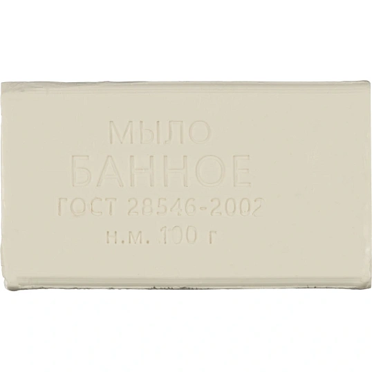 Мыло туалетное Банное 100 гр флоу-пак
