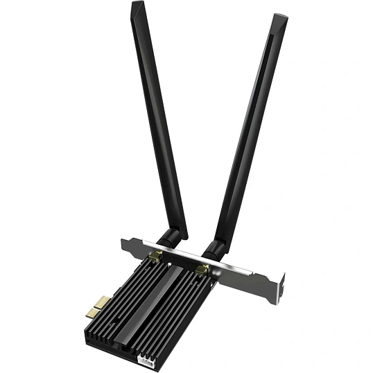 Сетевой адаптер WiFi Netis F2 АХ5400 PCI Express + Bluetooth 5.2