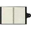Ежедневник недатированный Fluid Attache Selection сер-гол. 140х200 мм,192с