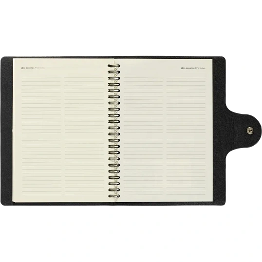 Ежедневник недатированный Fluid Attache Selection сер-гол. 140х200 мм,192с