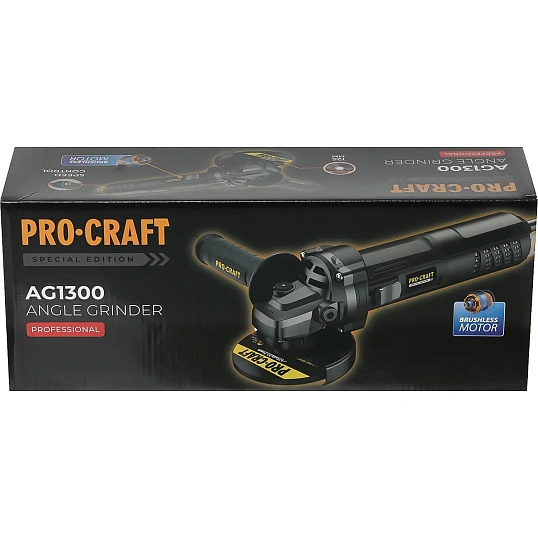 Шлифмашина угл.бесщет.AG1300 Procraft Professional 1300Вт,,AG1300