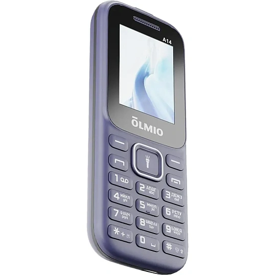 Мобильный телефон Olmio A14 (синий)