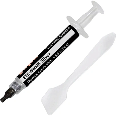 Термопаста ExeGate ETS-6WMK Silver 2г, шприц с лопаткой (EX282346RUS)