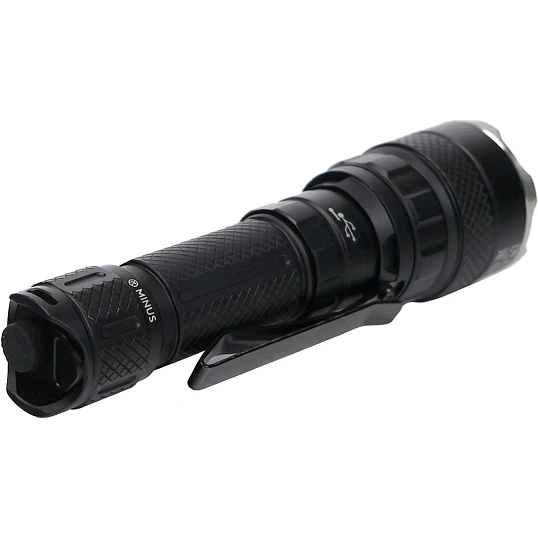 Фонарь EPILSO EPF-245 (карманный,Luminus SST40 10W+2CREE XPE, аккум 18650)