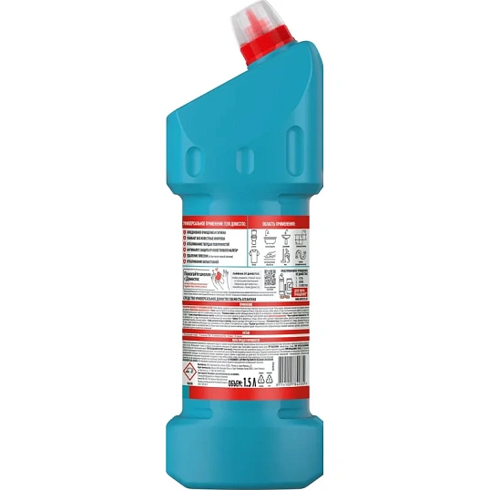 Средство для сантехники Доместос универсальное Свежесть Атлантики 1,5 л