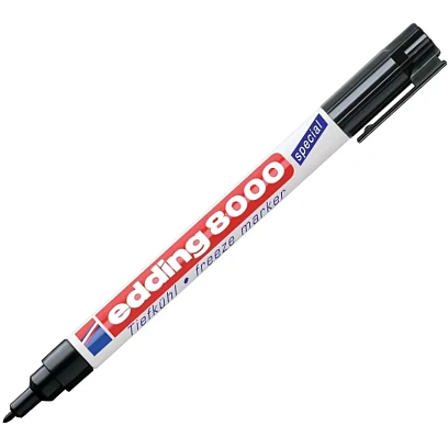 Маркер морозостойкий EDDING E-8000/1 черный 1 мм