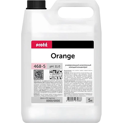 Профхим д/руч.мытья пола щел д/керам.плитки, бетона PROFIT/ORANGE, 5л