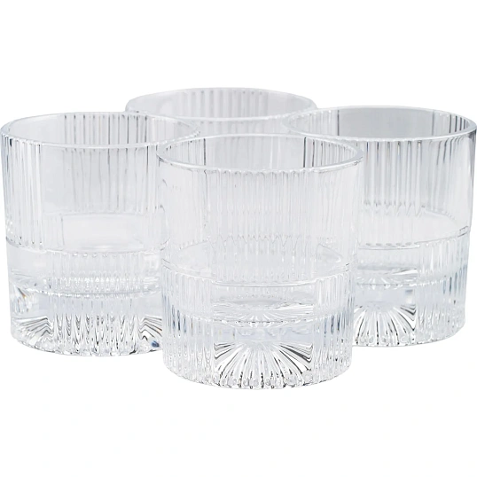 Набор стаканов 4шт для виски DANDY 290 мл