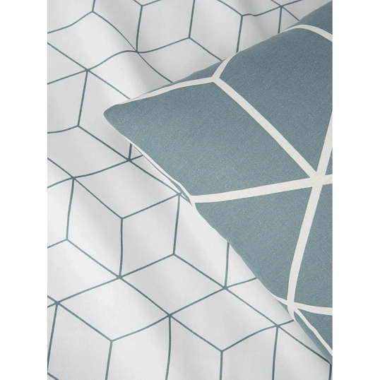 Постельное белье 2сп Макси  Бязь (нав.70х70-2шт),Lounge Green