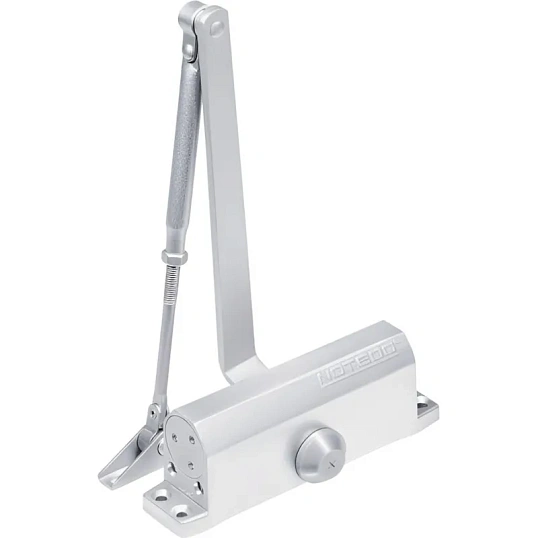 Доводчик дверной NOTEDO DC-090 SILVER  60-130 кг сереб. (10)