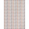 Индикатор стерилизации ПАР СанИС-3 132/90, 134/60, 500 шт., б/ж