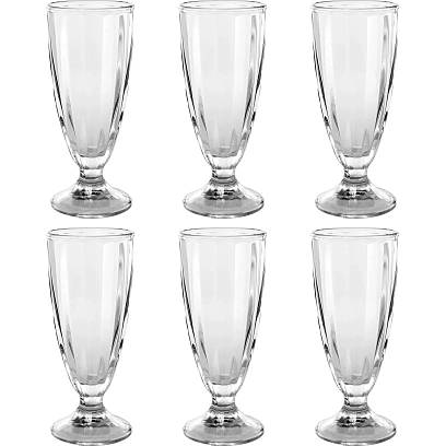 Бокал для кокт. 355 мл Alaska soda cup Milkshake d 8,1 см h19 см 6 шт/уп