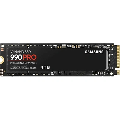 SSD накопитель Samsung 990 PRO(MZ-V9P4T0BW)4Tb M.2 PCI-E NVMe 2.0 Gen 4.0x4