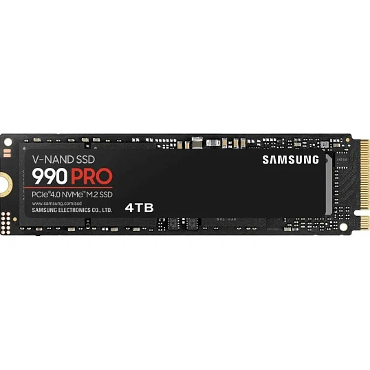 SSD накопитель Samsung 990 PRO(MZ-V9P4T0BW)4Tb M.2 PCI-E NVMe 2.0 Gen 4.0x4