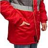 Куртка рабочая зимняя муж з43-КУ крас/сер (р.48-50) 182-188 (серия З)