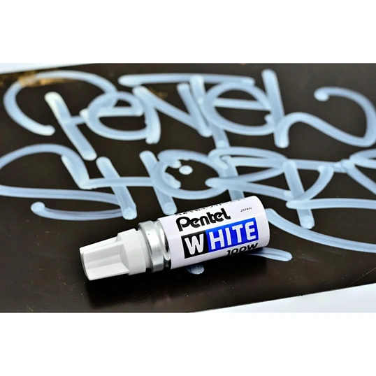 Маркер для промышленной графики PENTEL X100W (белый 6,5 мм)