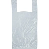 Пакет-майка ПНД 28+13x57 см, 15 мкм, 100 шт/уп, прозрачный