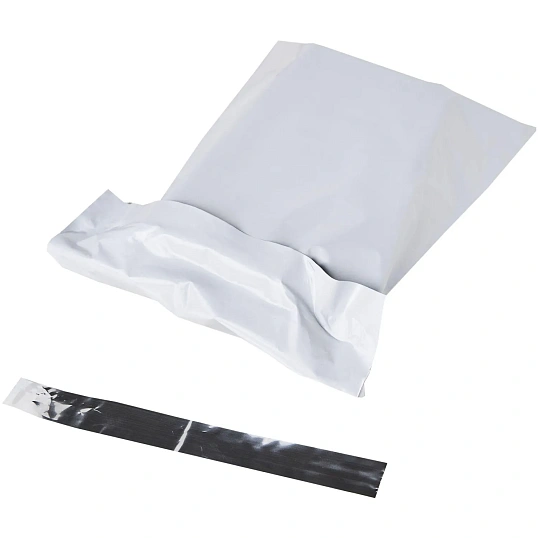 Курьер-пакет без печати, без кармана,170x240+40, 50 мкм (100 шт/уп)