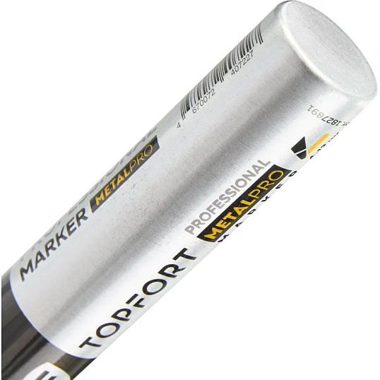 Маркер для металла TOPFORT MetalPro 4-12 мм красный