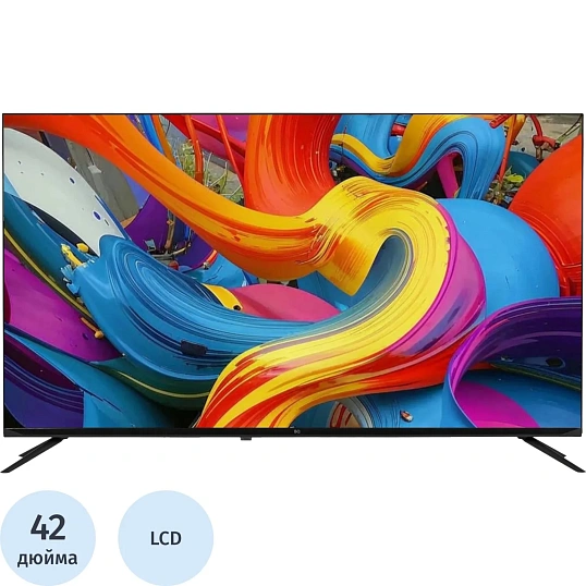 Телевизор BQ 42FS02B, FHD ready, смарт (Android)