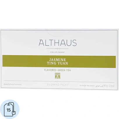 Чай Althaus Grand Pack Jasmine Ting Yuan, 15пак TALTHB-GP0054