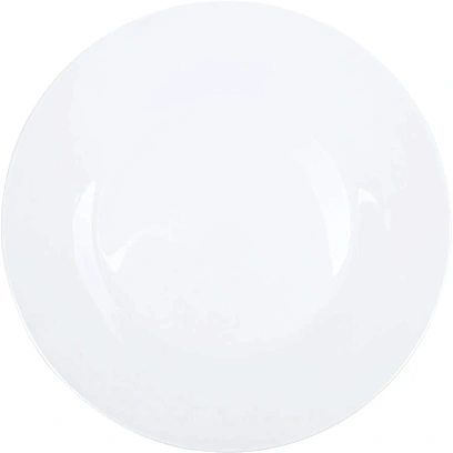 Тарелка Tvist Ivory мелкая, фарфор, D150мм, белая, фк4000