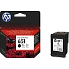 Картридж струйный HP 651 C2P10AE чер. для DJ 5575/5645