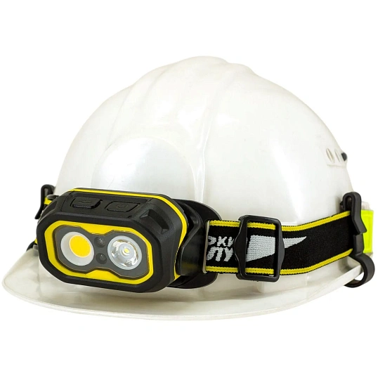 Фонарь налобный сенсорный ЯРКИЙ ЛУЧ LH-490A INDUSTRIAL