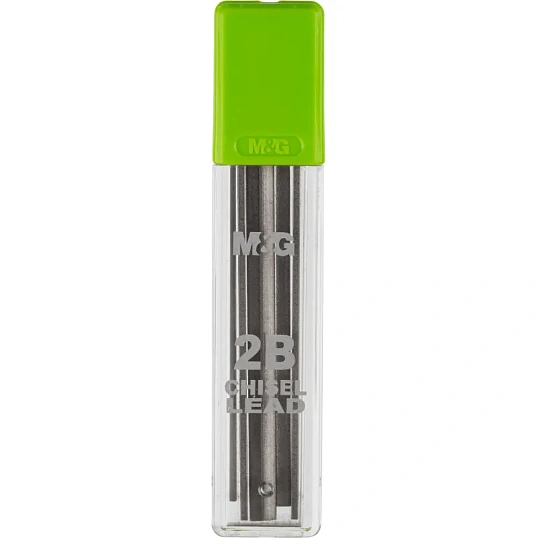 Карандаш механический M&G 2мм 6 гриф./туба в наб., в асс блистер HAMP0173