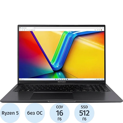 Ноутбук Asus M1605NAQ-MB128(90NB1831-M005C0)R5-150/16Gb/512Gb SSD/16/NoOS