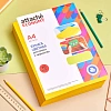 Бумага цветная (желтый интенсив), 70г, А4, 500 л