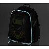 Ранец №1School X-treme, 2 отд., эргоном. спинка, светящийся кант